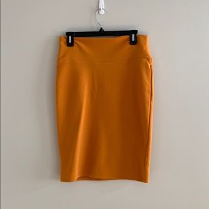 LulaRoe Cassie Skirt: thick waist band, stretchy